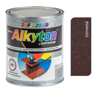 Alkyton kladivková červená - Samozákladový email na kov, drevo a betón 750ml