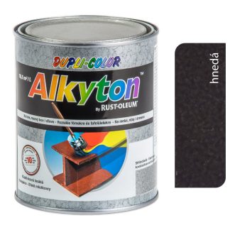 Alkyton kladivková hnedá - samozákladový email na kov, drevo a betón 750ml
