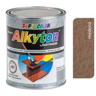 Alkyton kladivková medená - Samozákladový email na kov, drevo a betón 1l