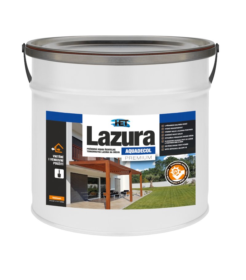 Het Aquadecol lazúra prémium 2,5l