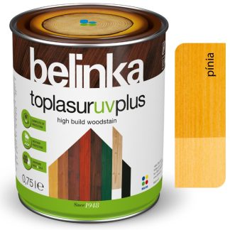 Belinka Toplasur UV Plus, pínia 25 - Hrubovrstvá lazúra 2,5l