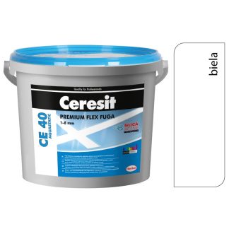 Ceresit CE 40 Aquastatic 01 Biela 5kg - škárovacia hmota