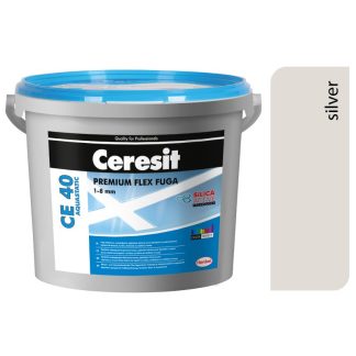 Ceresit CE 40 Aquastatic 04 Silver 5kg - škárovacia hmota