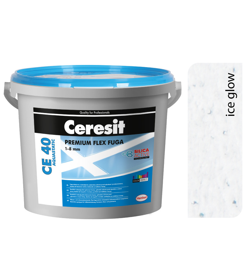 Ceresit CE 40 Aquastatic 195 Ice Glow 2kg - škárovacia hmota