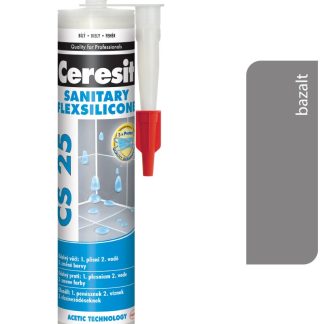 Ceresit CS 25 Sanitary 15 Bazalt 280ml - sanitárny silikón