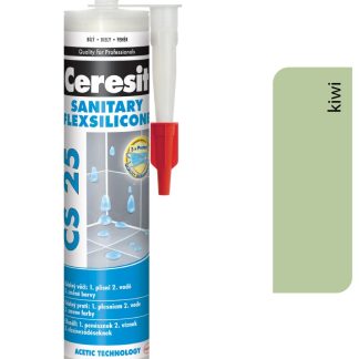 Ceresit CS 25 Sanitary 67 Kiwi 280ml - sanitárny silikón