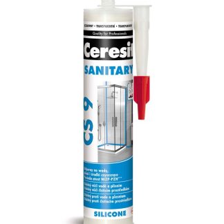 Ceresit CS 9 Silikón sanitárny transparentný 280ml