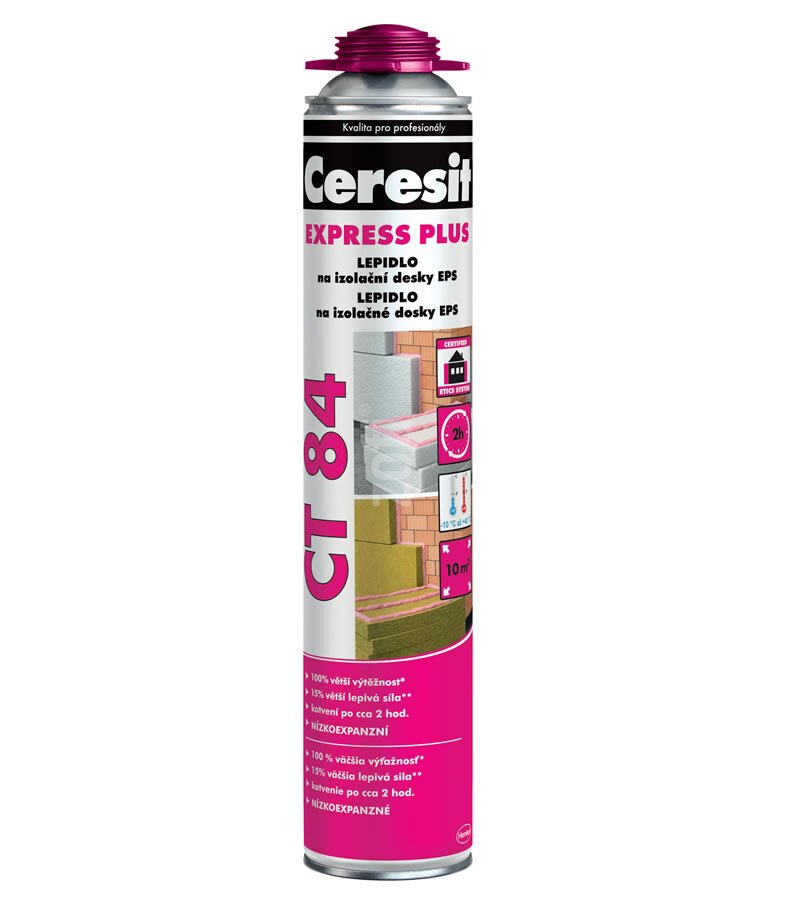 Ceresit CT84 - PU pena na polystyrén 850ml