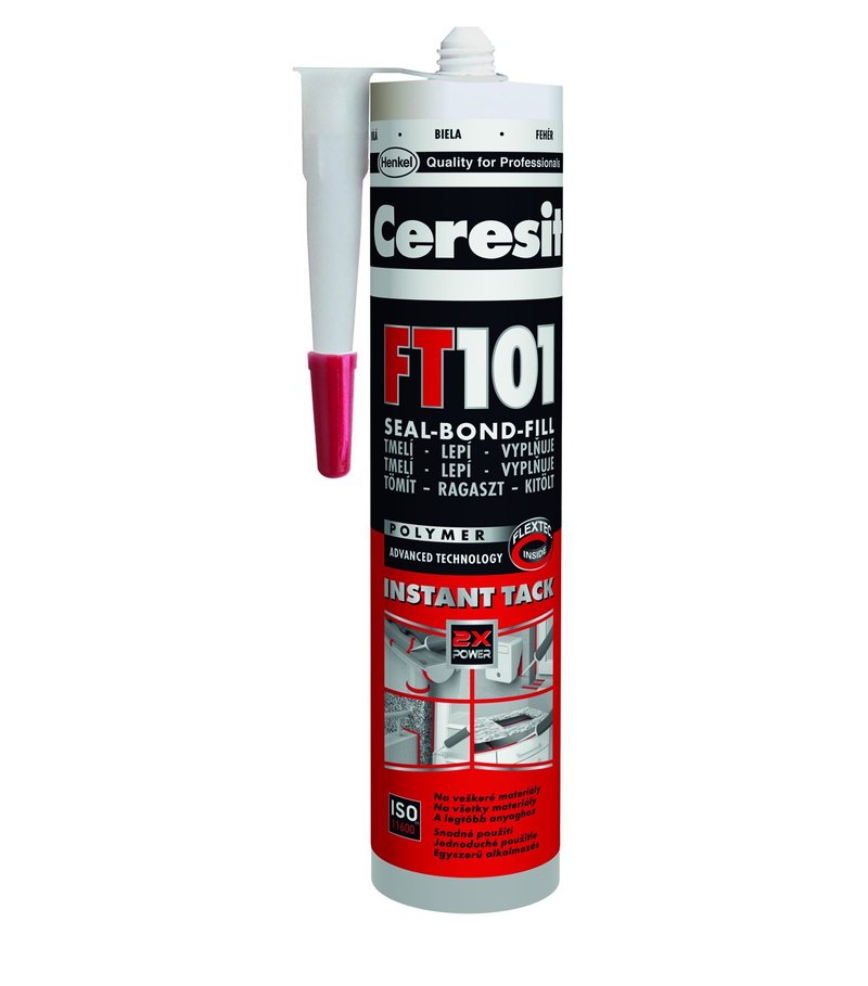 Ceresit FT 101 Univerzálny tesniaci a lepiaci tmel šedý 280ml