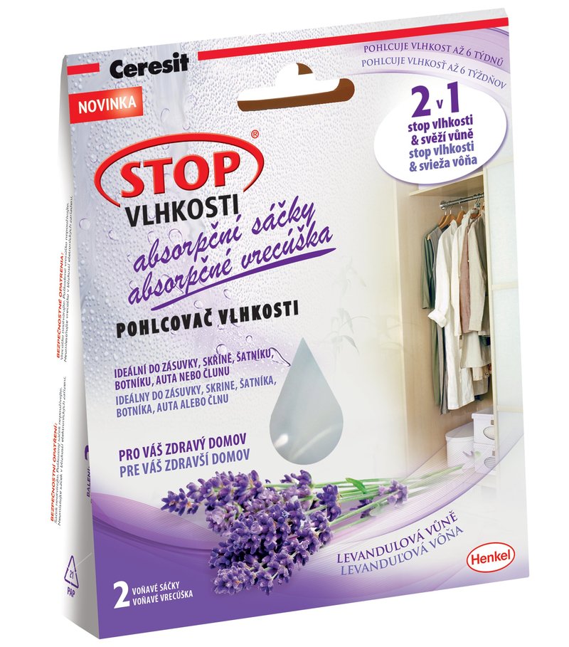 Ceresit Stop vlhkosti vrecúška Levanduľa 2x50g