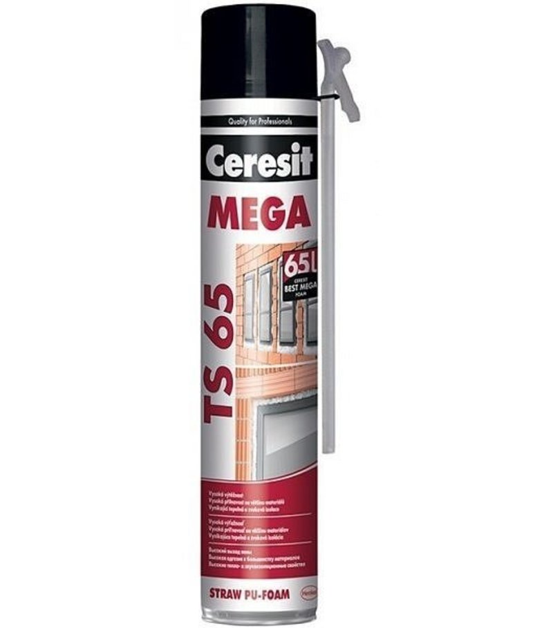 Ceresit TS65 MEGA - PU pena nízkoexpanzná trubičková 800ml