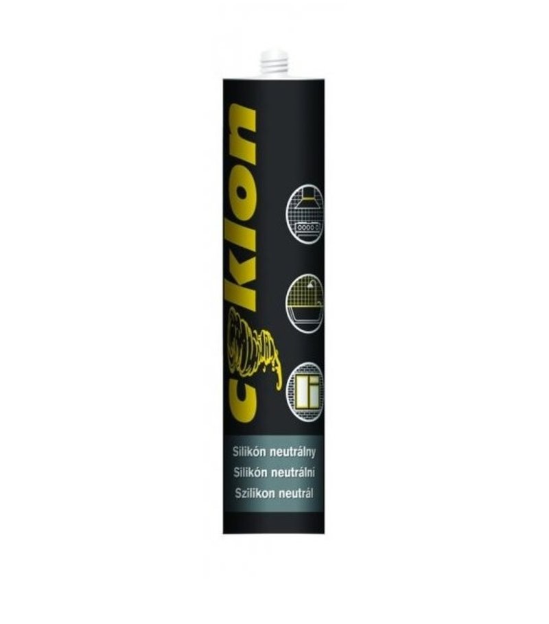 Cyklon Tmel silikónový neutrálny biely 310ml