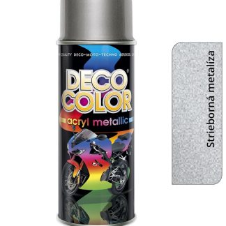Deco color Acryl Metallic - strieborná metalíza 400ml