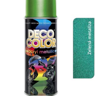 Deco color Acryl Metallic - zelená metalíza 400ml