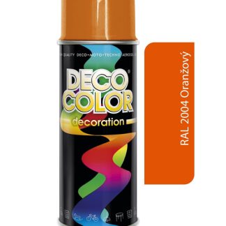 Deco color Decoration RAL - 2004 oranžový 400ml