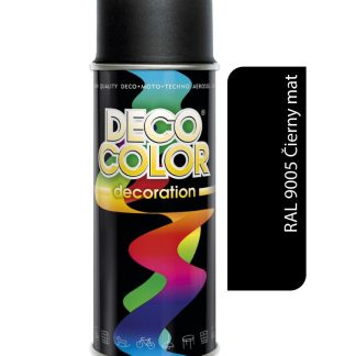 Deco color Decoration RAL - 9005 čierny matný 400ml