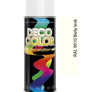 Deco color Decoration RAL - 9010 biely lesk 400ml