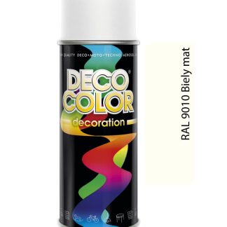 Deco color Decoration RAL - 9010 biely matný 400ml