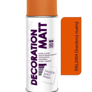 Deco color Decoration RAL MATT - 2004 oranžový matný 400ml