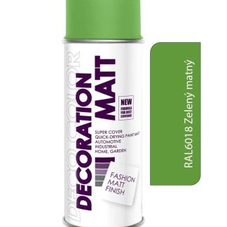 Deco color Decoration RAL MATT - 6018 zelený svetlý matný 400ml