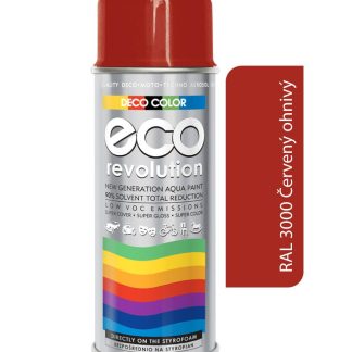 Deco color Eco Revolution - RAL 3000 červený ohnivý 400ml