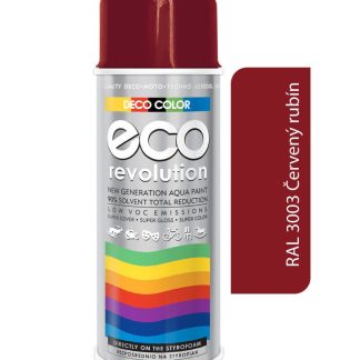 Deco color Eco Revolution - RAL 3003 červený rubínový 400ml