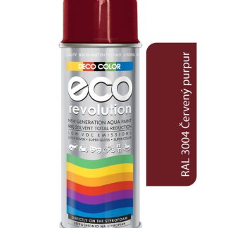 Deco color Eco Revolution - RAL 3004 červený purpurový 400ml