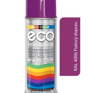 Deco color Eco Revolution - RAL 4006 fialový dopravný 400ml