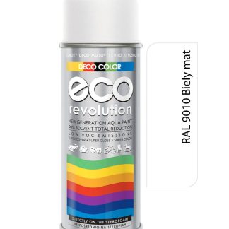 Deco color Eco Revolution - RAL 9010 biely matný 400ml