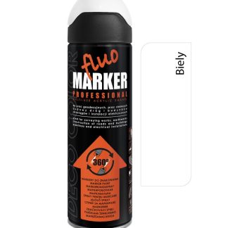 Deco color Fluomarker - Značkovací sprej biely 500ml