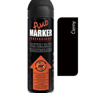 Deco color Fluomarker - Značkovací sprej čierny 500ml
