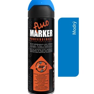 Deco color Fluomarker - Značkovací sprej modrý 500ml