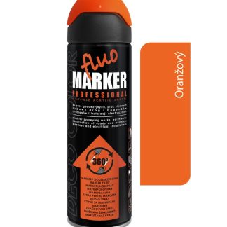 Deco color Fluomarker - Značkovací sprej oranžový 500ml