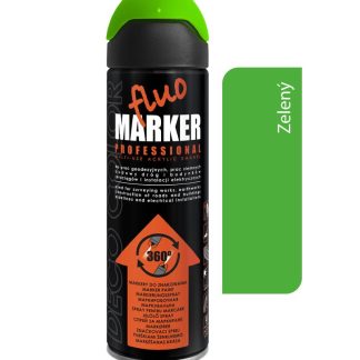 Deco color Fluomarker - Značkovací sprej zelený 500ml
