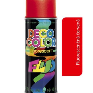 Deco color Fluorescent - Fluor červený 400ml