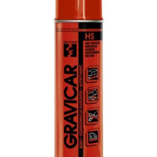Deco color Gravicar HS - Ochrana blatníkov a nárazníkov pred kameňmi - RAL 9005 čierny 500ml