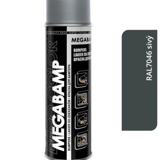 Deco color Megabamp - Akrylátový lak na plastové nárazníky RAL 7046 sivý 500ml