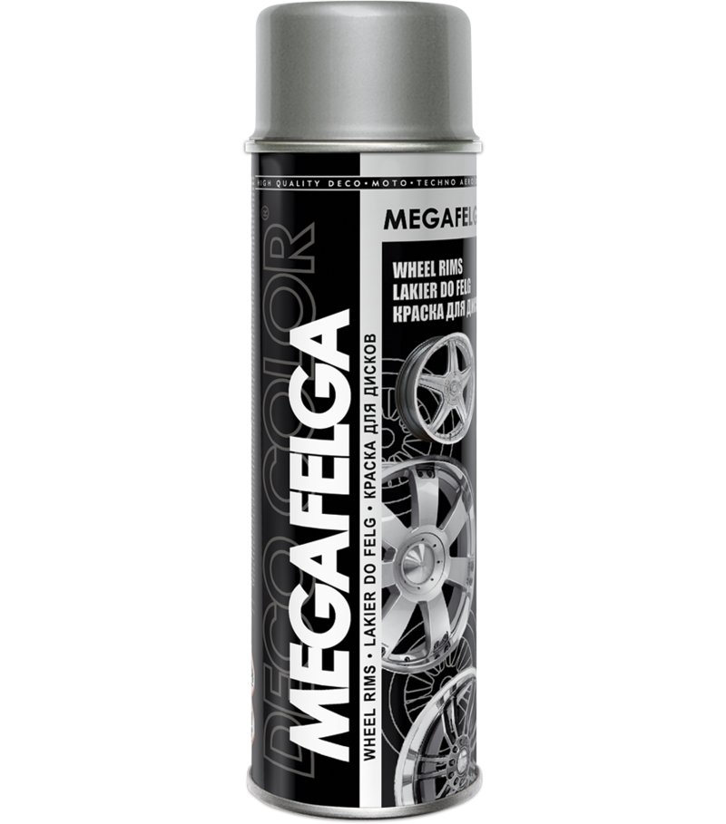 Deco color Megafelga - Akryl na disky RAL 9006 strieborný 500ml
