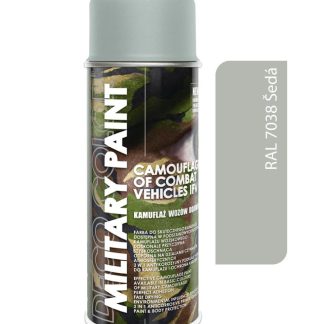 Deco color Military Paint, šedá RAL 7038 - kamuflážny sprej 400ml