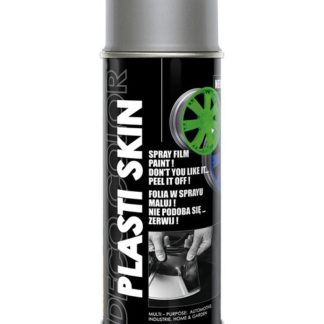 Deco color Plasti Skin, Fólia v spreji - RAL 9006 strieborný/hliníkový 400ml