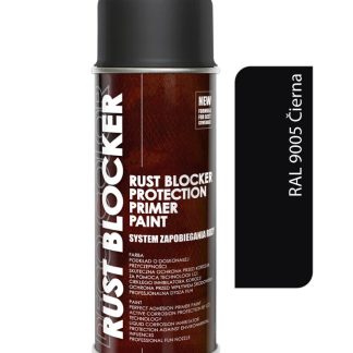 Deco color Rust Blocker 4v1 čierna RAL 9005 - priamo na hrdzu 400ml
