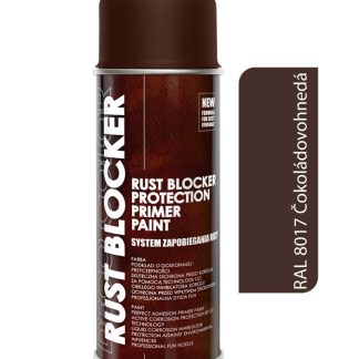 Deco color Rust Blocker 4v1 čokoládová hnedá RAL 8017 - priamo na hrdzu 400ml