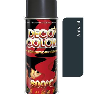 Deco color Vysoká Teplota teploodolný sprej až do 650°C antracit 400ml