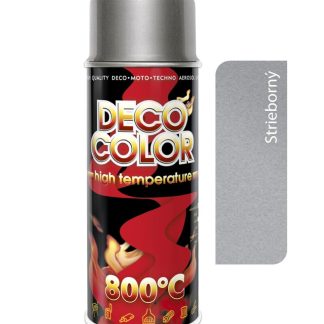 Deco color Vysoká Teplota teploodolný sprej až do 650°C strieborný/hliníkový 400ml