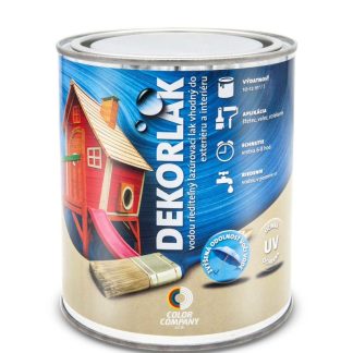 Color company Dekorlak gaštan - Lazúrovací lak na drevo 0,7l