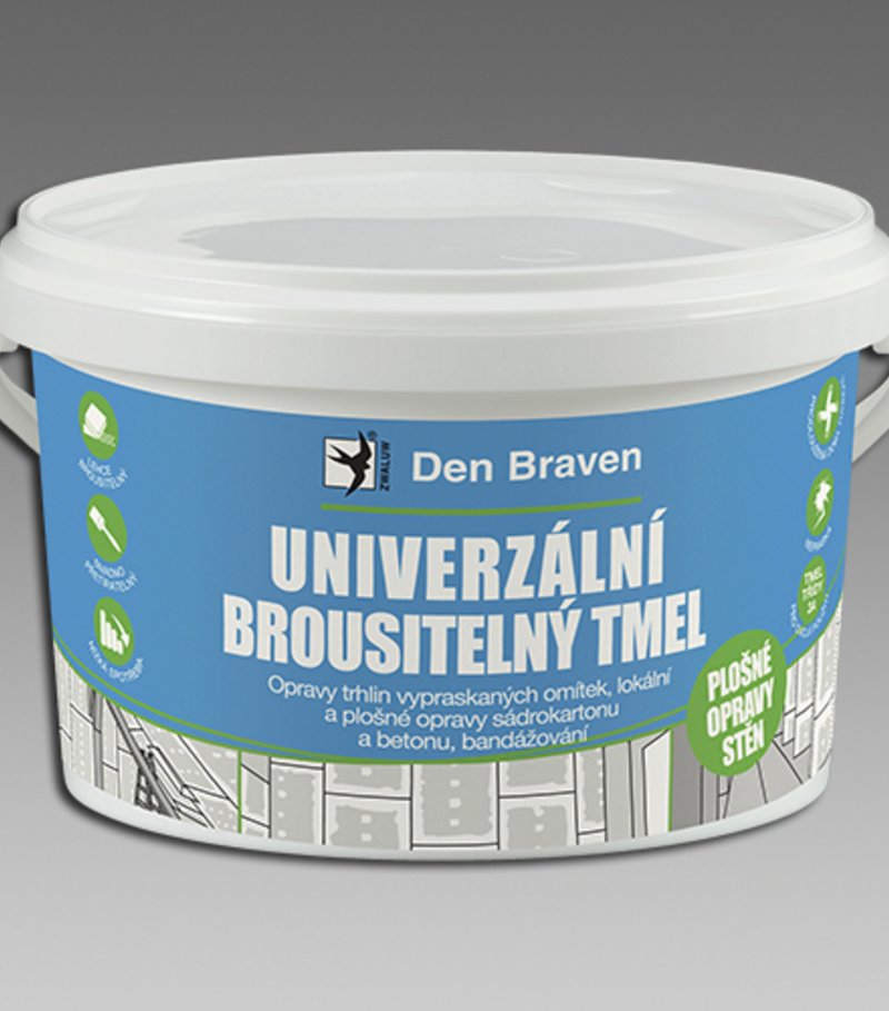 Den braven Den Braven, Brúsiteľný tmel na sadrokartón 1,5kg