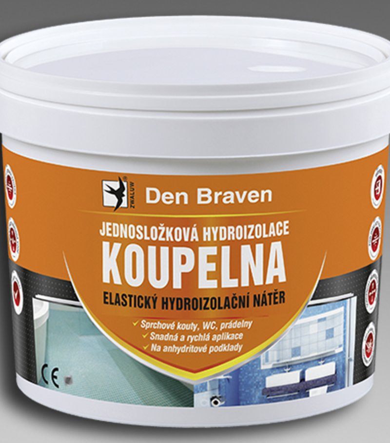 Den braven Den Braven, Jednozložková hydroizolácia Kúpeľňa 2,5kg