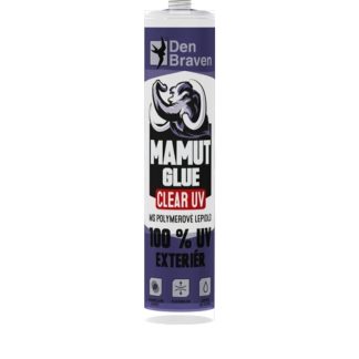 Den braven Mamut Glue CLEAR 100% UV Exterier 290ml