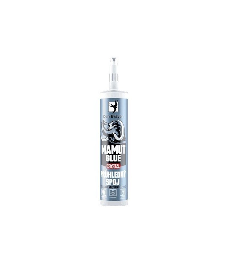 Den braven Mamut Glue Crystal 290ml transparentný