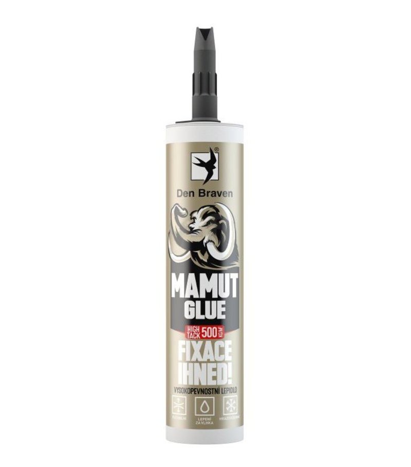 Den braven Mamut Glue Gold 290ml čierny